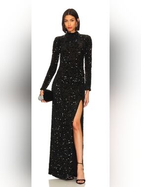 Kerry Gown - LIKELY - Long-Sleeve Evening Dress